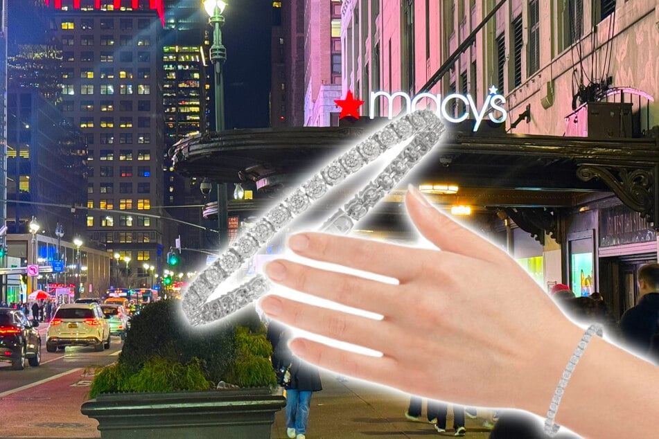 Can you guess how inexpensive this pure diamond bracelet is right now?