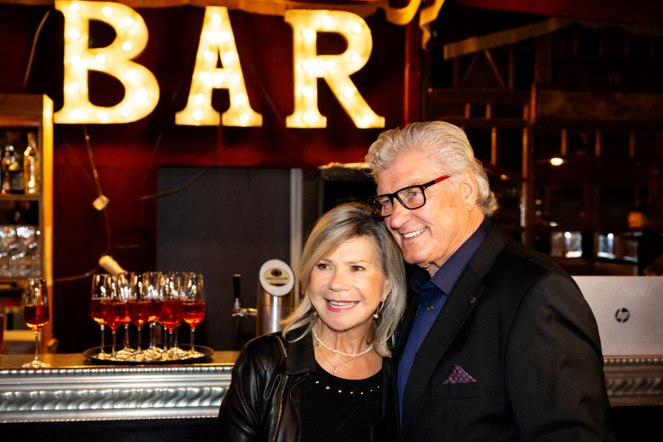 Das Volksmusikpaar Marianne (69) und Michael Hartl (73) waren bei der Show zu Gast.