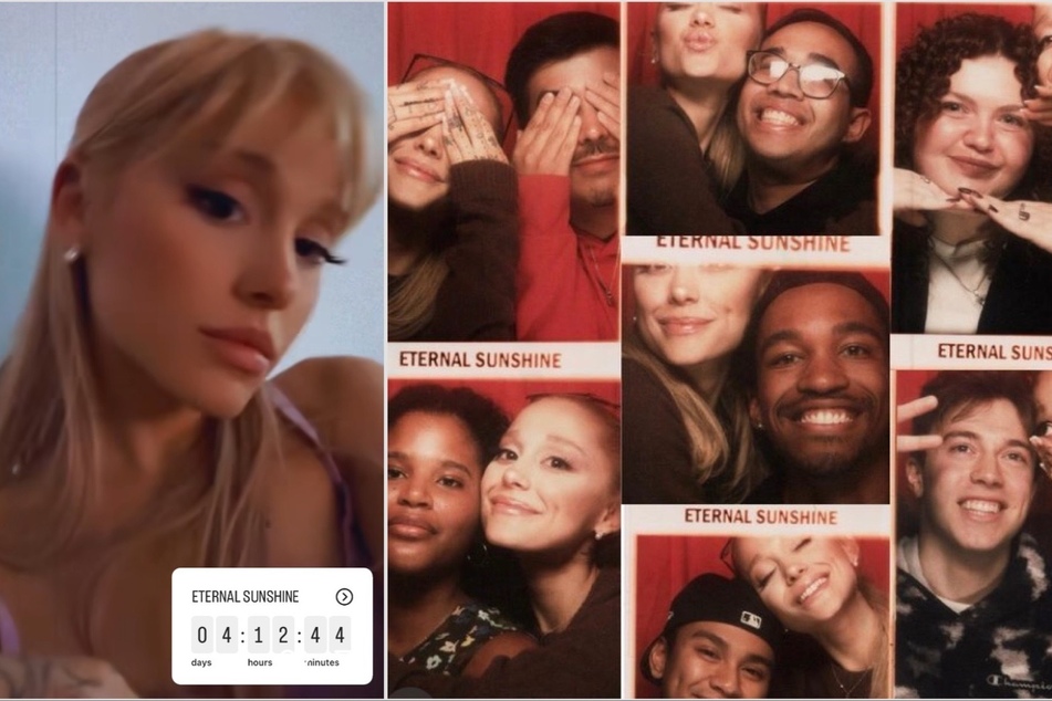 Ariana Grande celebrates Eternal Sunshine countdown with private party and vinyls