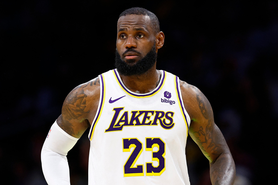 Bronny James wants to make it to an NBA team based on his skills and hard work, not just because of his dad LeBron's (pictured) reputation.