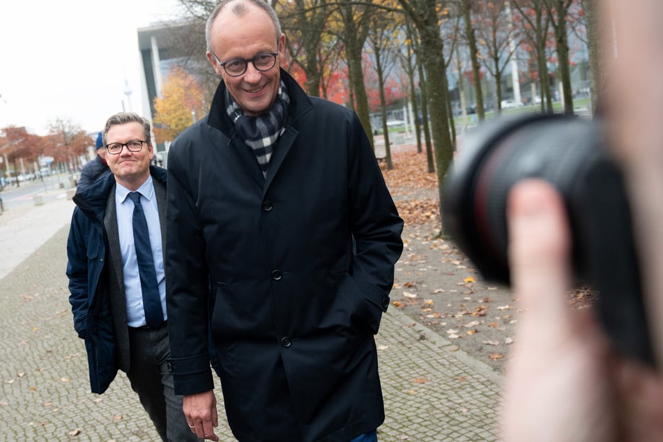 Friedrich Merz (68, CDU) auf dem Weg ins Kanzleramt.