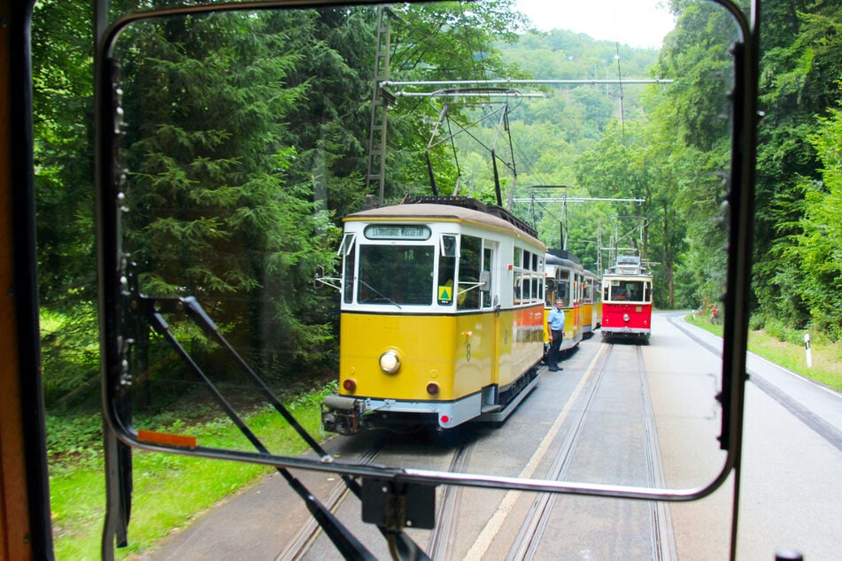 Seit fast 100 Jahren sind diese historischen Straßenbahnen auf den Schienen unterwegs und jetzt könnt Ihr mitfahren.