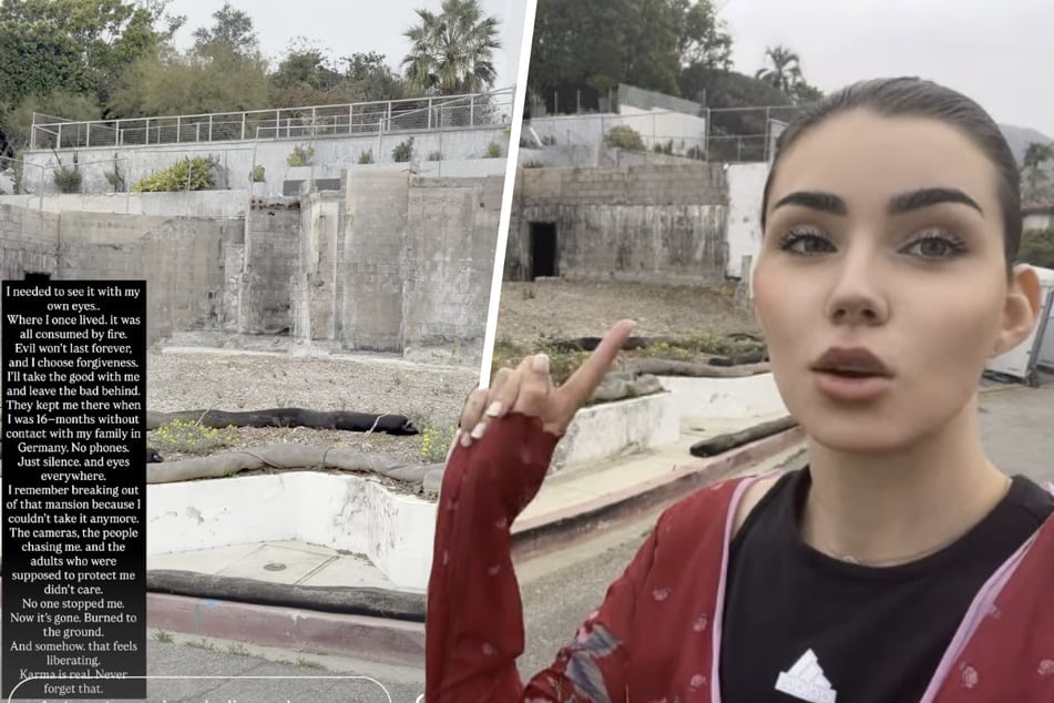 Nathalie Volk (27) nahm als 16-Jährige an der Casting-Show "Germany's Next Topmodel" teil und kehrte nun an den Ort der ehemaligen Model-Villa zurück.