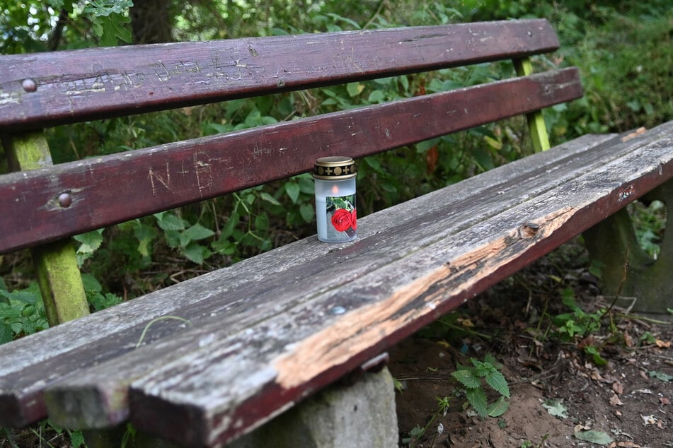 Spaziergänger hatten die Leichen der Frau und des Kleinkindes am Sonntag auf dem Waldweg entdeckt.