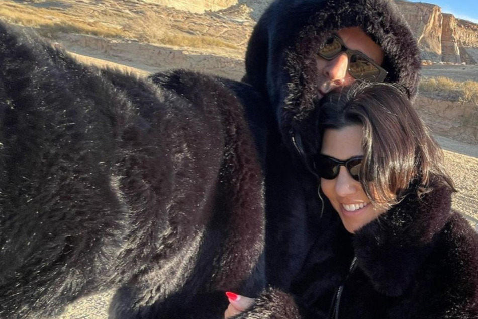 Kourtney Kardashian (l.) admitted that she and Travis are "done" with IVF.