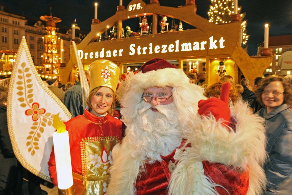 So wie Lichterengel oder Weihnachtsmann gehört Alexander Siebecke untrennbar zum Dresdner Striezelmarkt.