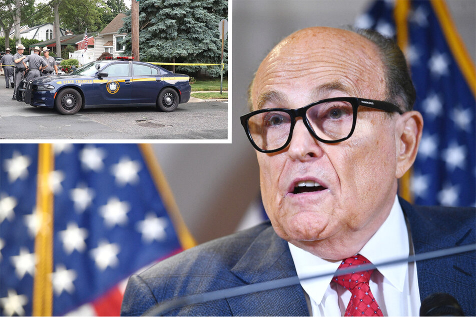 Rudy Giuliani goes undercover in surprise visit to Gilgo Beach killer's home