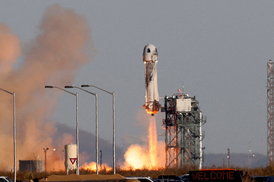 Blue Origin was under investigation after a rocket explosion in 2022.