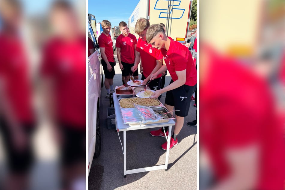 Beim FSV Zwickau gab es (mal wieder) Essen auf der Autobahn serviert.