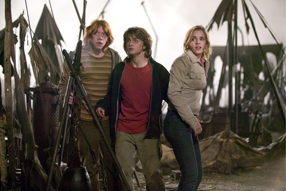 In "Harry Potter und der Feuerkelch" hatte Harry offenbar keine Zeit, einen Friseur zu besuchen.