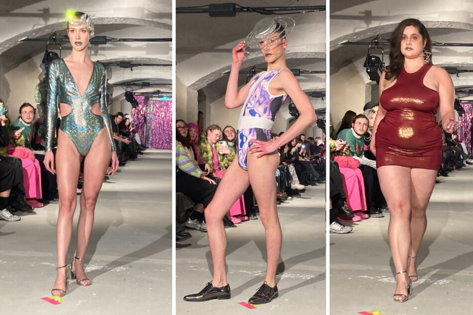 Berlin: Fashion Week zeigt Festivalmode: Nippel und Tanzeinlagen bringen Club auf den Laufsteg