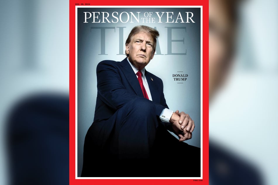 Donald Trump was named Time Magazine's Person of the Year for the second time after winning the 2024 US presidential election.