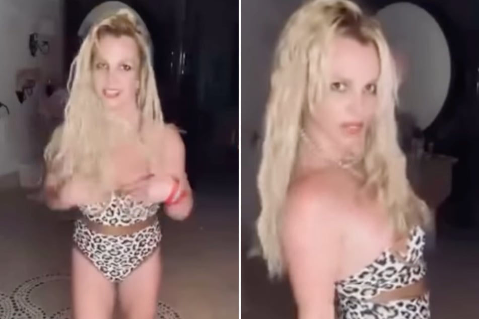 Britney Spears opened up about pain and growth while showing off her dance moves in a new Instagram clip.