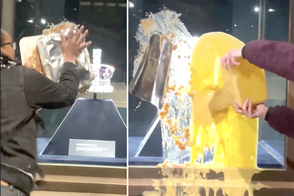 Die Aktivistengruppe "Take Back Power" veröffentlichte Videos, die den Vorfall zeigen sollen.