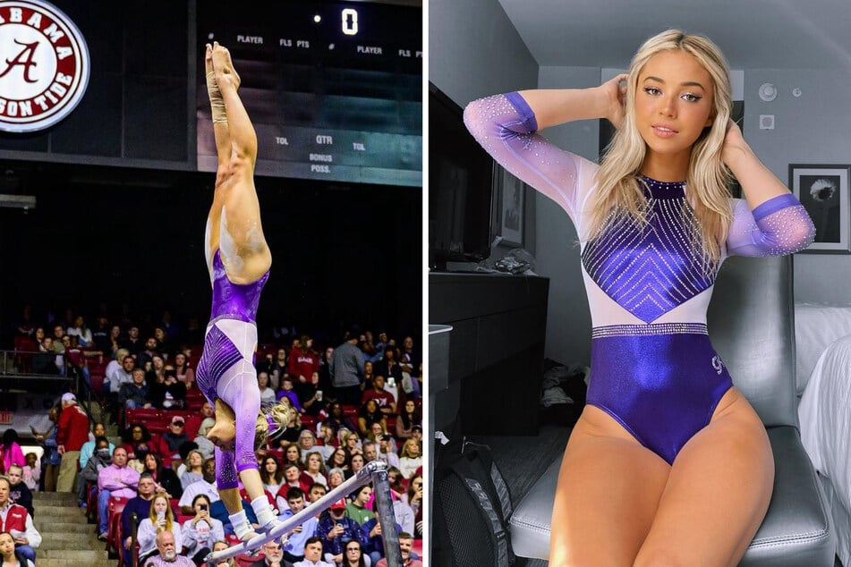 Olivia Dunne impresses fans with gymnastics flex: "Just kicking back relaxing"
