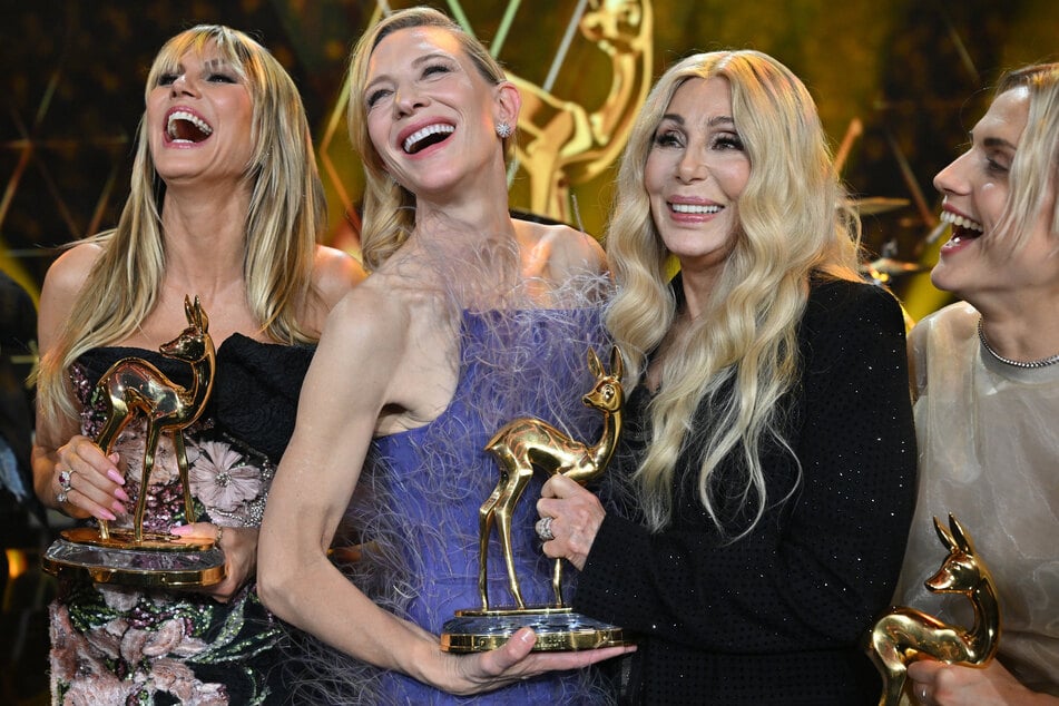 Viele bekannte Promi-Damen besuchten den Bambi 2025