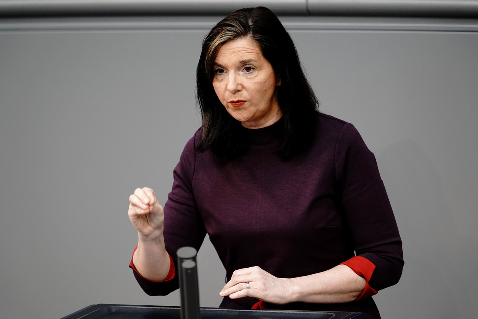 Katrin Göring-Eckardt (55), Fraktionsvorsitzende von Bündnis 90/Die Grünen.