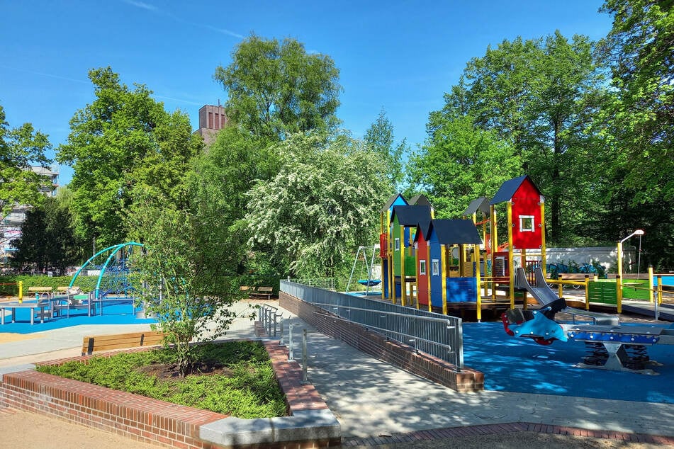 Erst Ende Juni wurde der Spielplatz "Barmbeker Strand" nach umfangreicher Modernisierung wieder eröffnet.