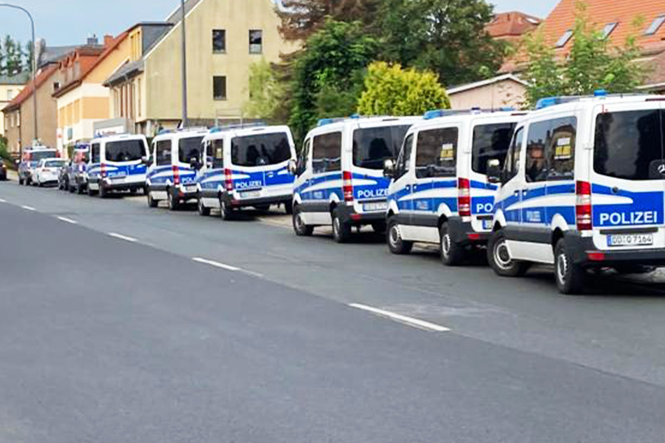Dresden: Fast 100 Polizisten in Dresden im Einsatz: Was war in Gittersee und der Südvorstadt los?