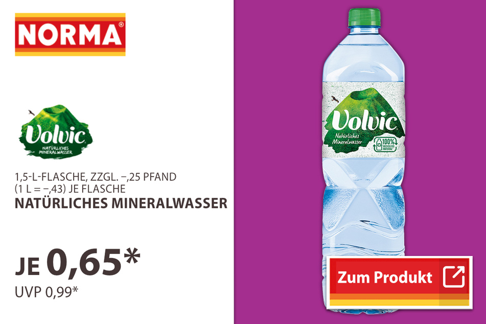 Volvic Mineralwasser