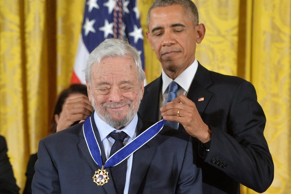 Formger President Barack Obama awarded Sondheim the Medal of Freedom in 2015.
