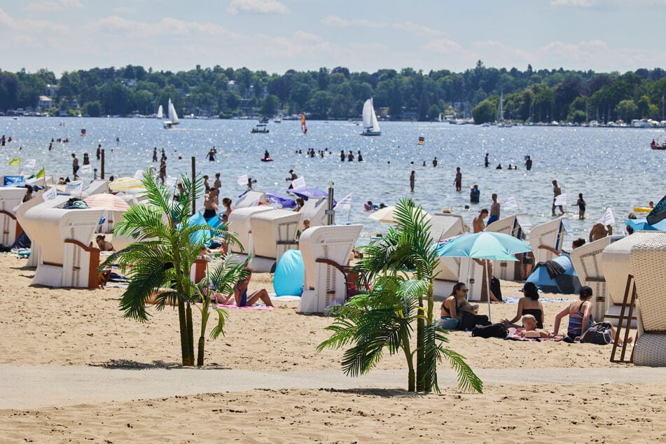 Es werden hochsommerliche Temperaturen erwartet.