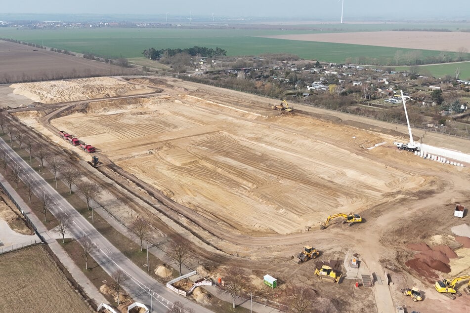 Neues LKA-Gebäude vor Magdeburg: Bau geht nach Winterpause weiter