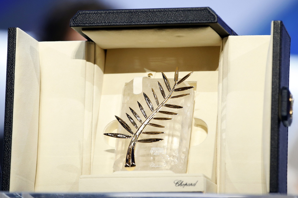 Die Auszeichnung der Internationalen Filmfestspiele in Cannes, die "Palme d'or" (zu deutsch: Goldene Palme).