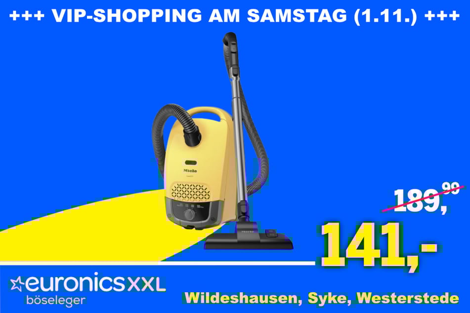 Der Miele Guard S1 Bodenstaubsauger für 141 statt 189,99 Euro.