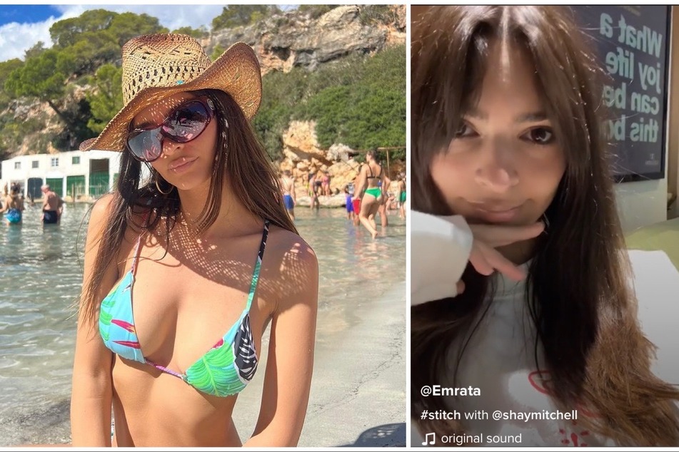 Emily Ratajkowski has sent fans into a frenzy after she alluded to being bisexual in a recent TikTok clip.