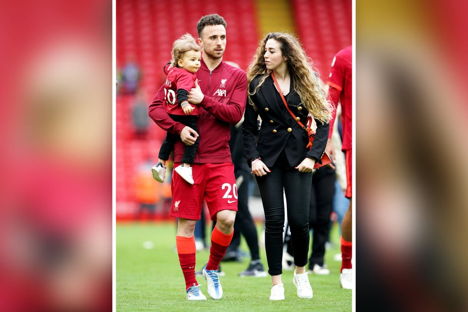 Diogo Jota hinterlässt seine Frau Rute Cardoso und drei Kinder.