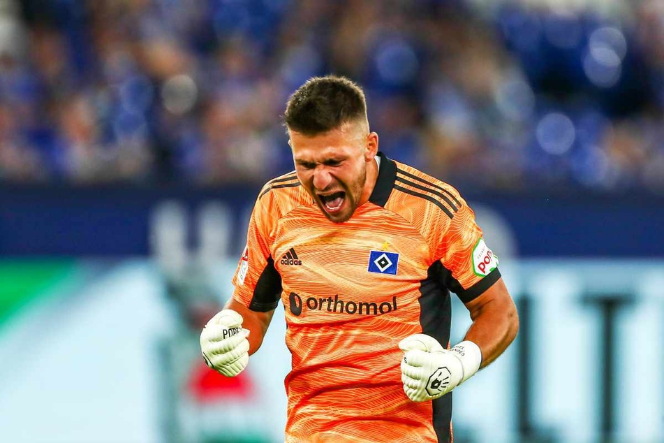 Daniel Heuer Fernandes (28) jubelte nach einer starken Parade.