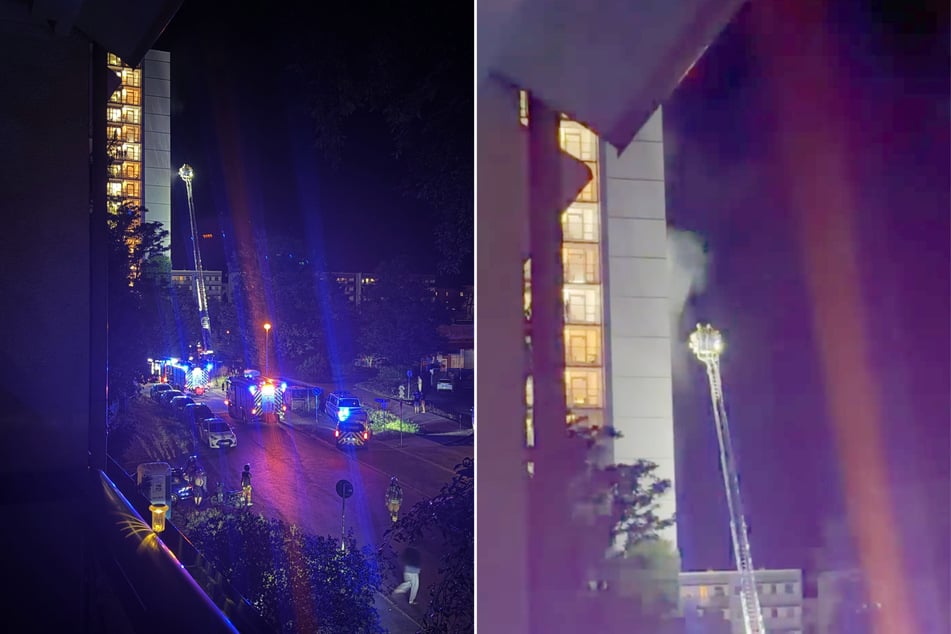 In einem Hochhaus in der Rosenbergstraße kam es am Donnerstag zu einem Feuerwehreinsatz.
