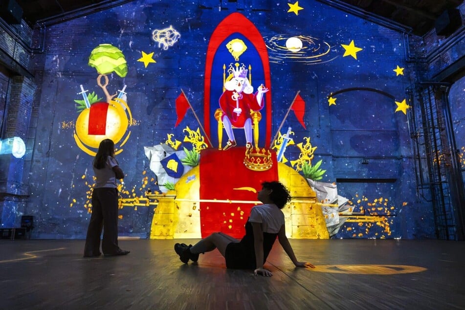 Die Ausstellung nimmt ihre Besucher mit auf eine Reise auf faszinierende Planeten.