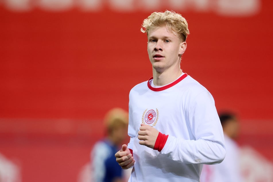 FSV-Spieler Luca Prasse traf in der 89. Minute zum 1:0. (Archivbild)