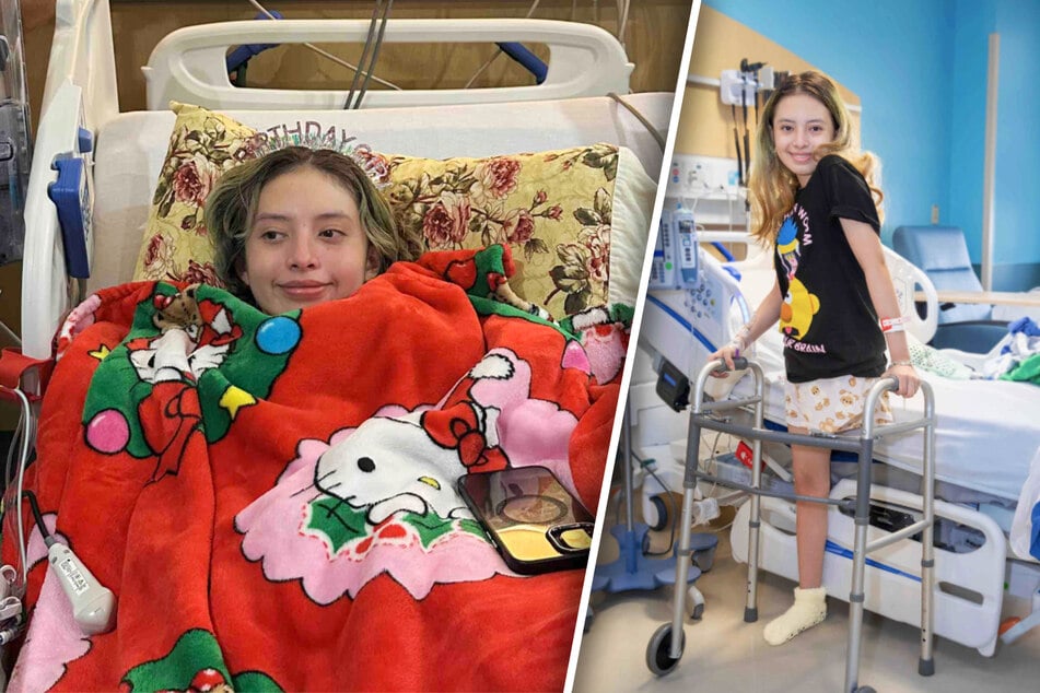 Fast 80 Kilogramm schwerer Tumor am Bein: Mädchen (14) schafft trotz Amputation ihren Abschluss