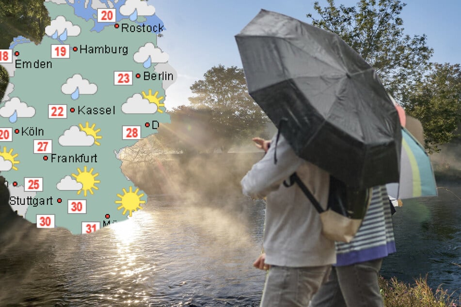 Bikini ade, Regenjacke olé: In Deutschland steht der Herbst vor der Tür
