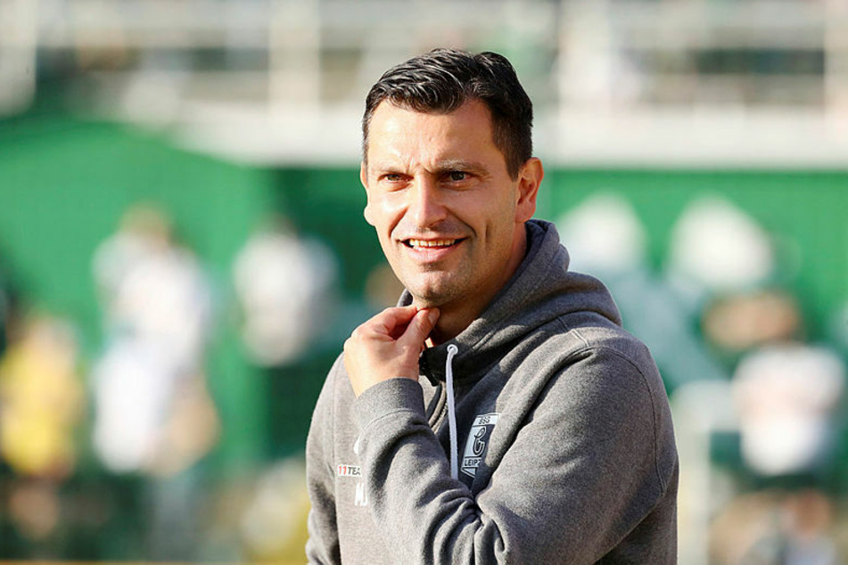 Trainer Miroslav Jagatic ist mit seiner BSG Chemie Leipzig mit einem souveränen Sieg ins Sachsenpokal-Achtelfinale eingezogen. (Archivbild)