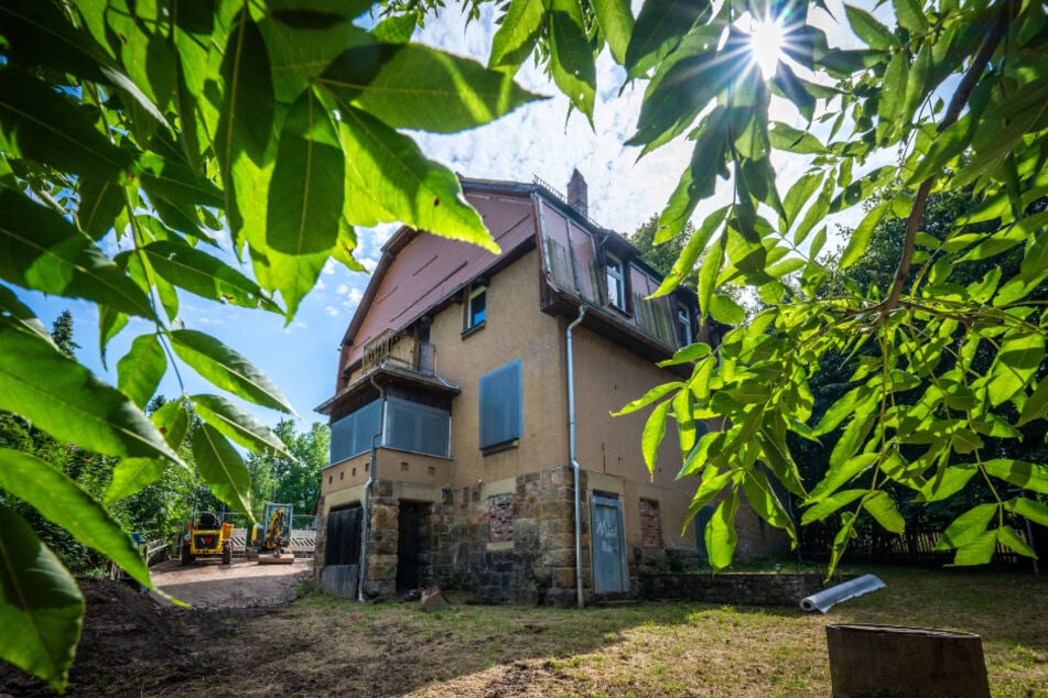 1914 entstand das neue Wohnhaus der Eltern von Karl-Schmidt-Rottluff.