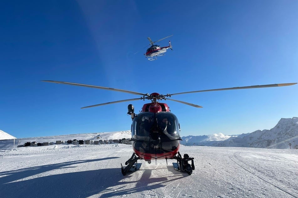 Ein Skifahrer (†69) aus München starb, der Mann (33) aus NRW wurde schwer verletzt in eine Klinik geflogen. (Symbolfoto)