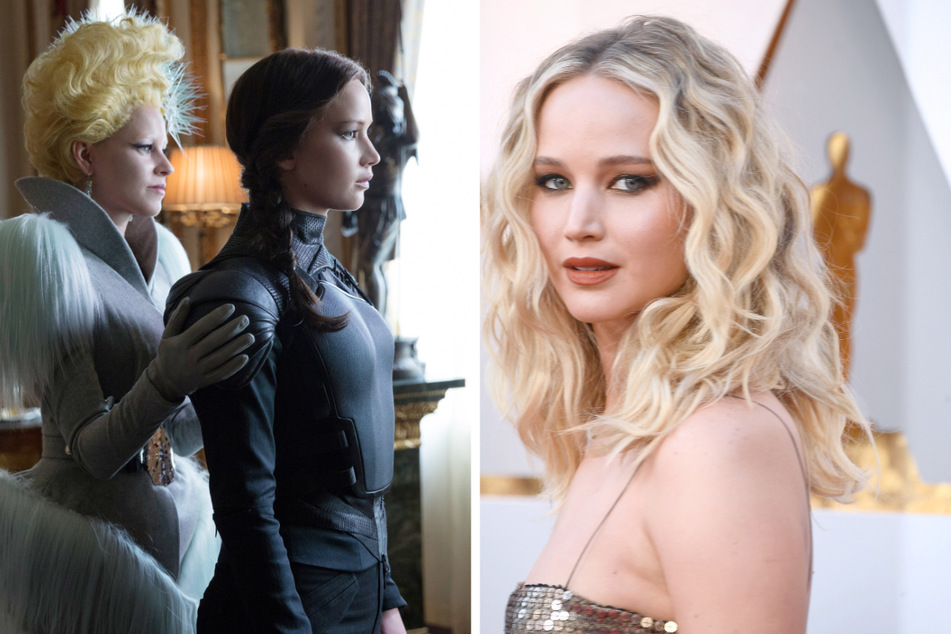 "Hunger Games"-Hauptfigur Katniss Everdeen trat oft in Lederjacken auf. Eine davon hängt in Jennifer Lawrence' (32) Schrank. (Archivbilder)