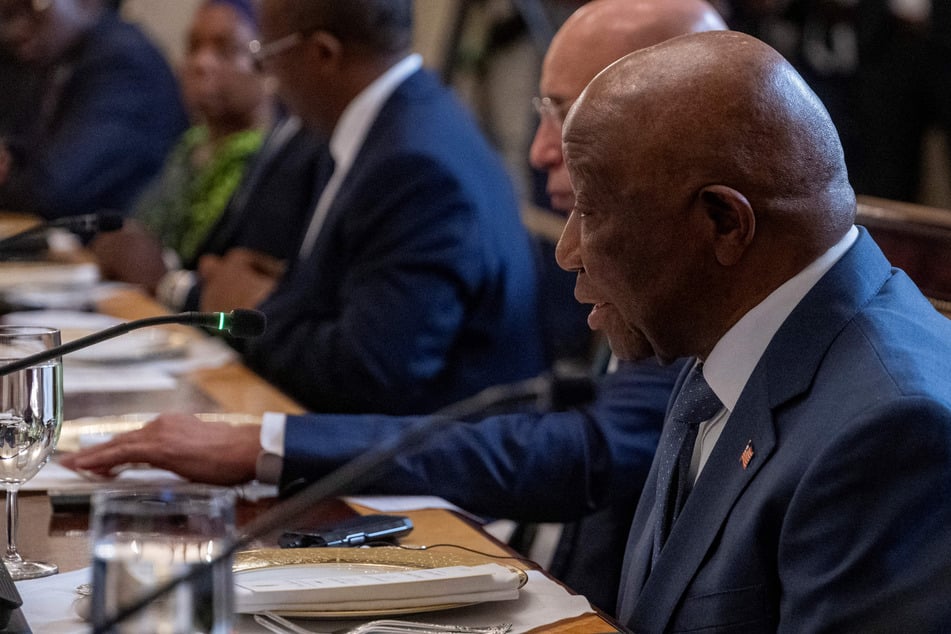 Liberian President Joseph Boakai visited the White House on Wednesday for a mini-summit.