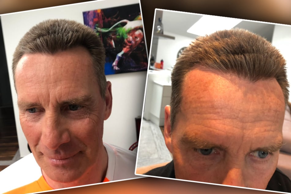 Ungewollt hatte die Friseurin Jürgen Milski (61) einen Stufenschnitt verpasst.