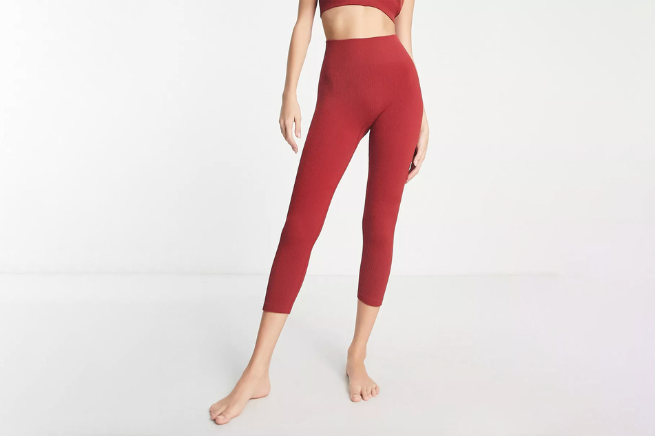 Sport-Leggings & -Tights für Damen, High-Waist, 3/4