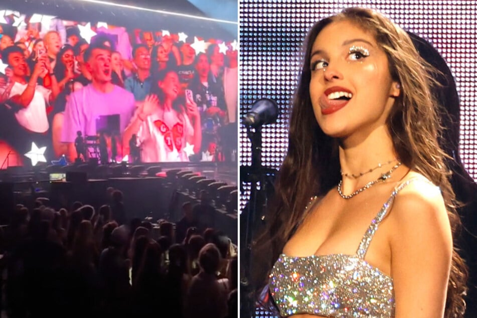 Singer Olivia Rodrigo just created a hilarious and cringe-worthy moment on the GUTS World Tour stage that's currently blowing up on TikTok.