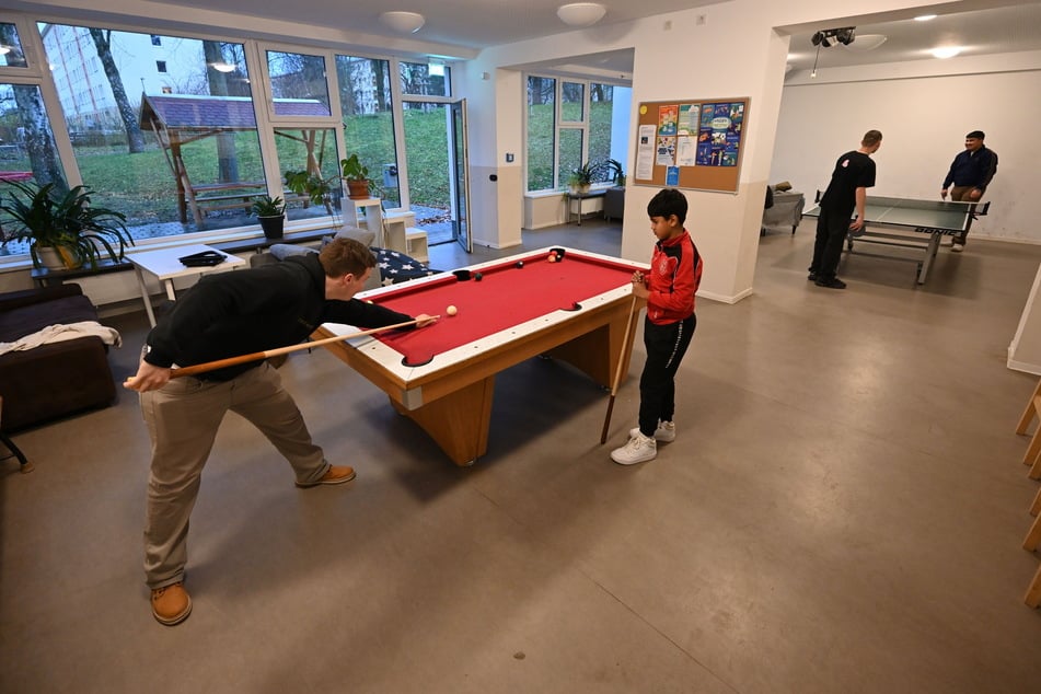 Im Jugendclub im "Haus Liddy" in Gablenz kann auch weiter Billard gespielt werden.