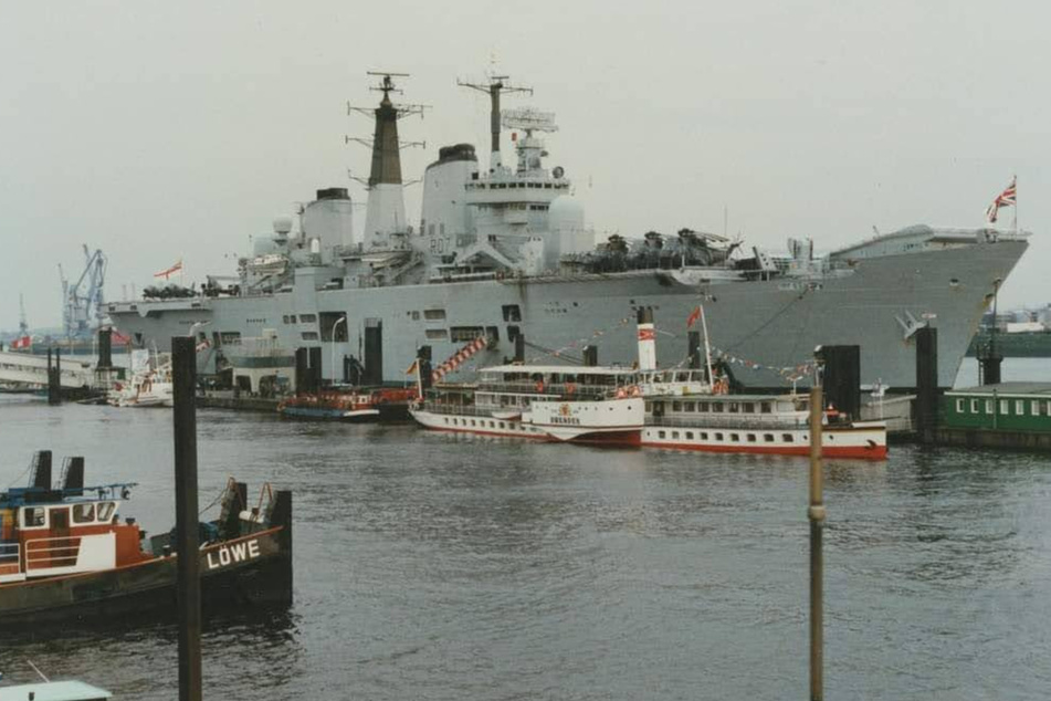 Lang ist's her: 1989 schipperte der Dampfer "Dresden" zuletzt zum Hafengeburtstag nach Hamburg.