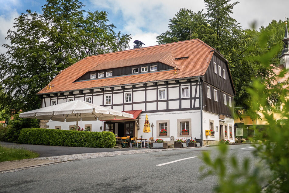 Der Gasthof "Alte Schmiede Lückendorf" in Oybin ist eine der beliebtesten Unterkünfte in Sachsen des vergangenen Jahres.