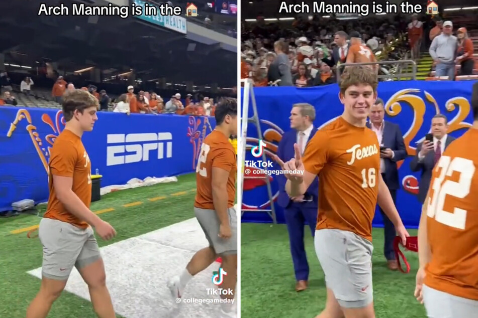 Arch Manning sends the ladies into a frenzy in viral TikTok