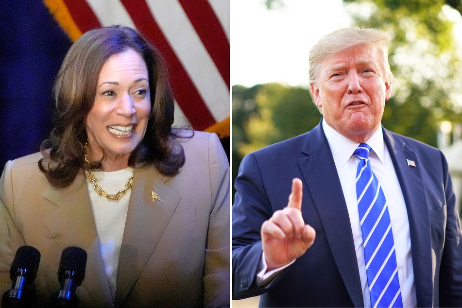 In a recent interview, Donald Trump (r.) revealed that it is really bothering him that his Democratic rival, Kamala Harris, keeps calling him "weird."